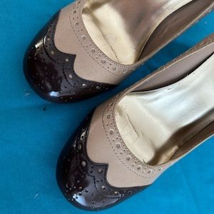 Style&co - Wingtip, round-toed, multi-browns, Size 7
